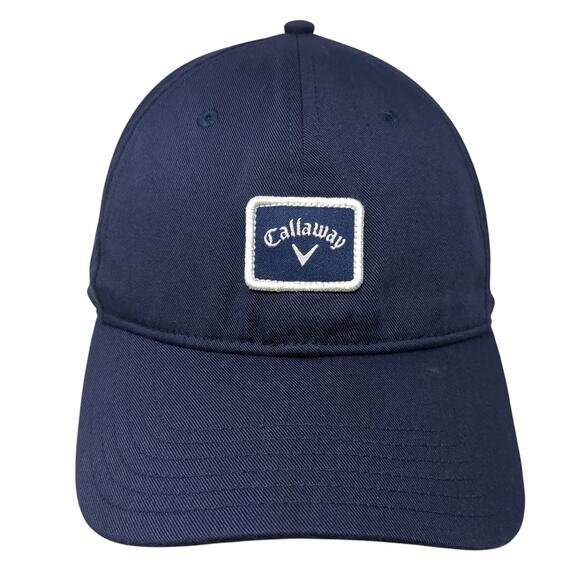 Callaway Est. 1982 Fitted Baseball Cap Blue XL Embroidered Vented Holes 6 Panel - Picture 1 of 10